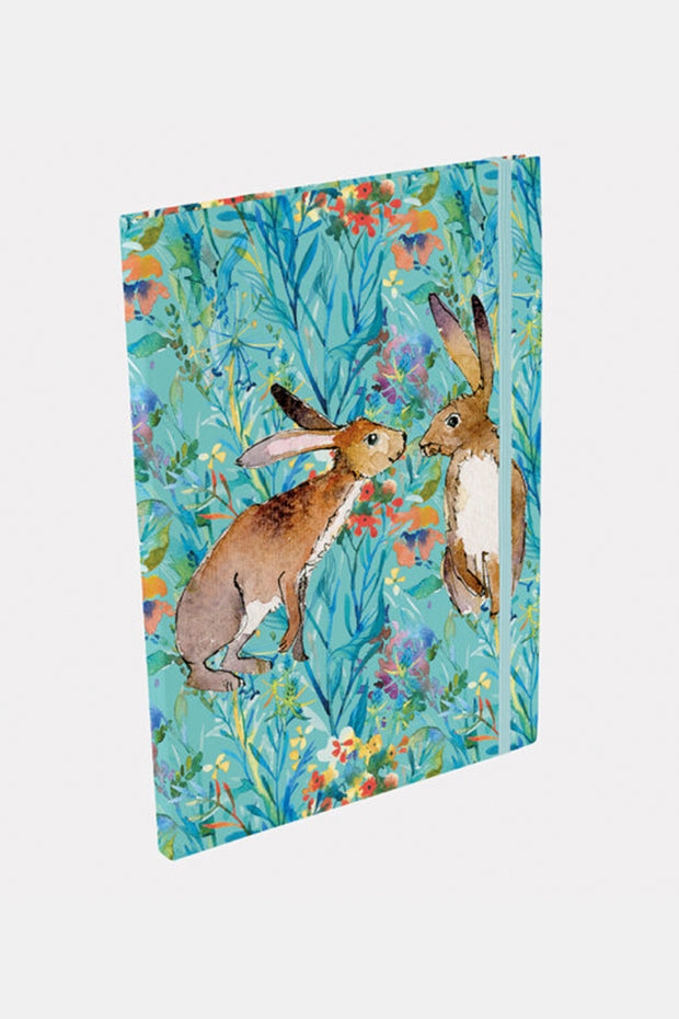 A5 Kissing Hares Notebook