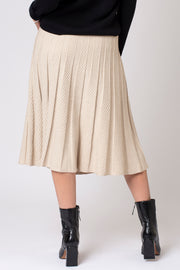 Knitted Cable Skirt