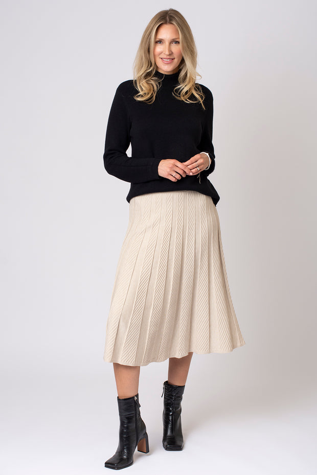Knitted Cable Skirt