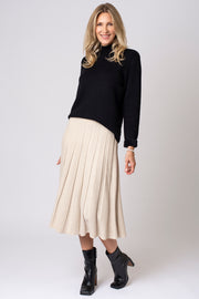 Knitted Cable Skirt