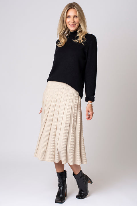Knitted Cable Skirt