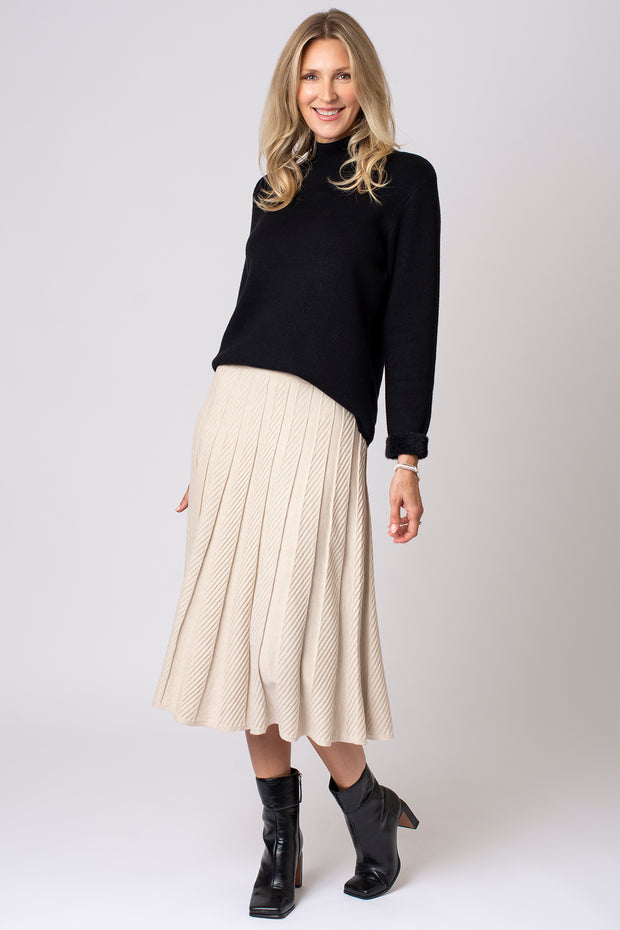 Knitted Cable Skirt
