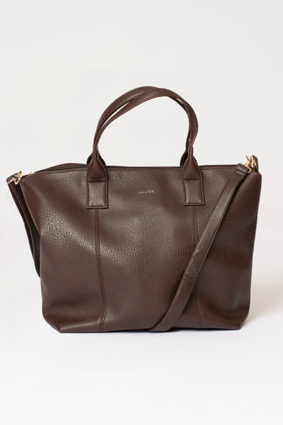 Large Double Seam Detail Tote Bag