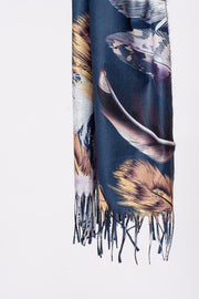 Large Feather Soft Touch Scarf