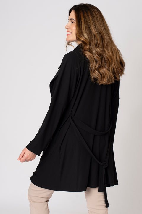 Lightweight Belted Jacket