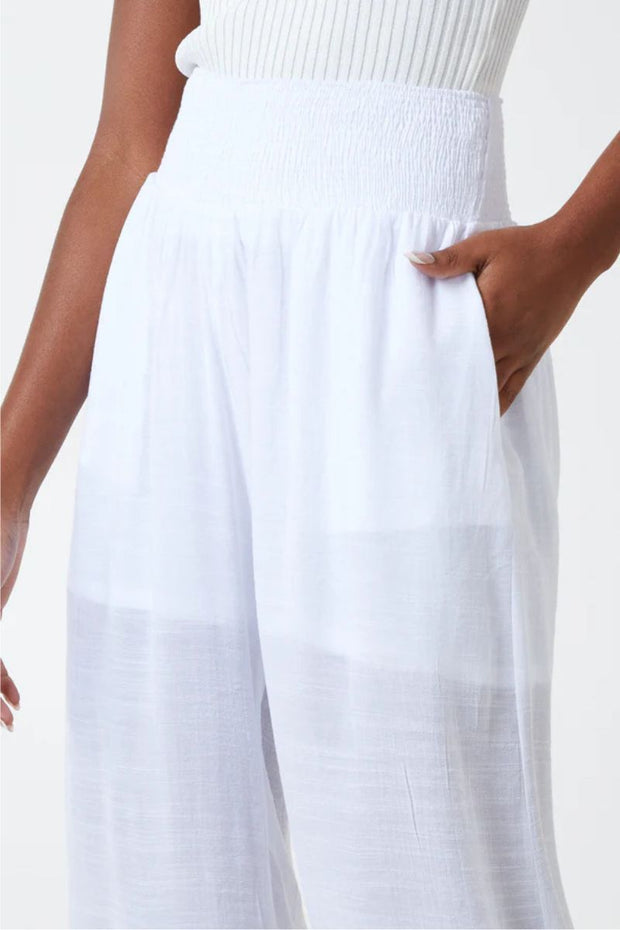 Lightweight Wide Leg Trouser
