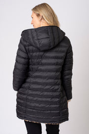 Long Reversible Padded Coat