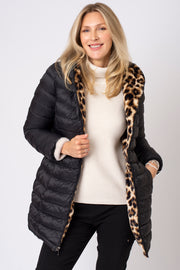 Long Reversible Padded Coat