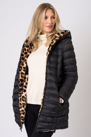 Long Reversible Padded Coat