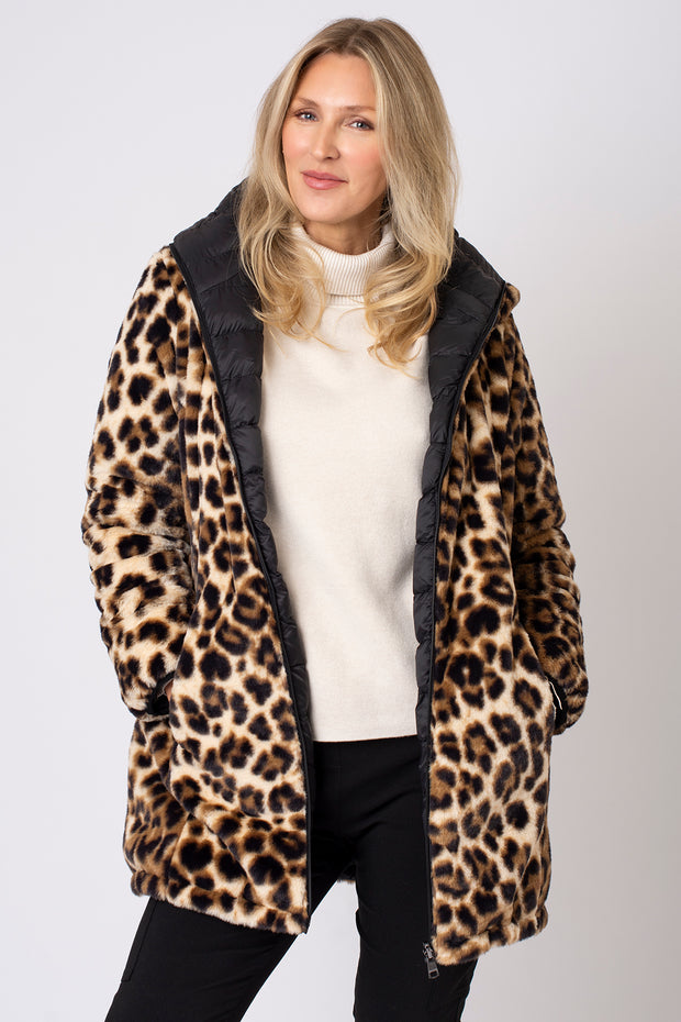 Long Reversible Padded Coat