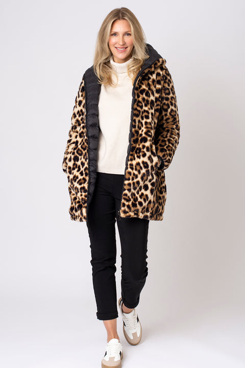 Long Reversible Padded Coat