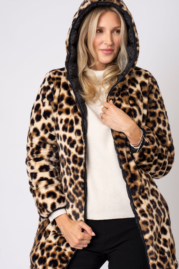 Long Reversible Padded Coat