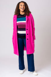 Longline Button Coat