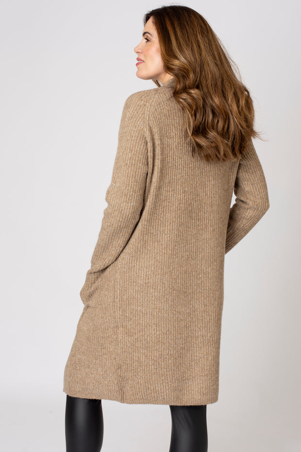 Longline pocket cardigan