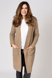 Longline pocket cardigan