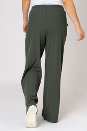 Mini Rib Wide Leg Trousers