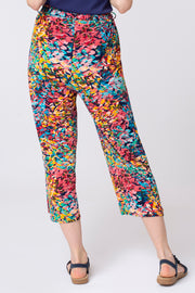 Multi Mark Making Print Trouser