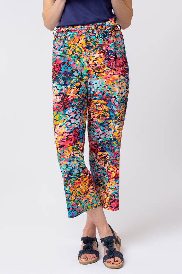 Multi Mark Making Print Trouser