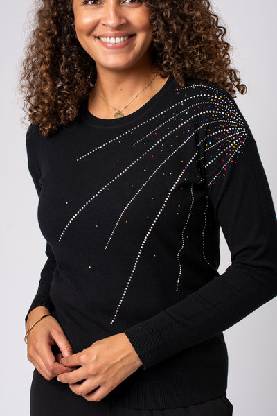 Multi Sparkle Stud Burst Jumper