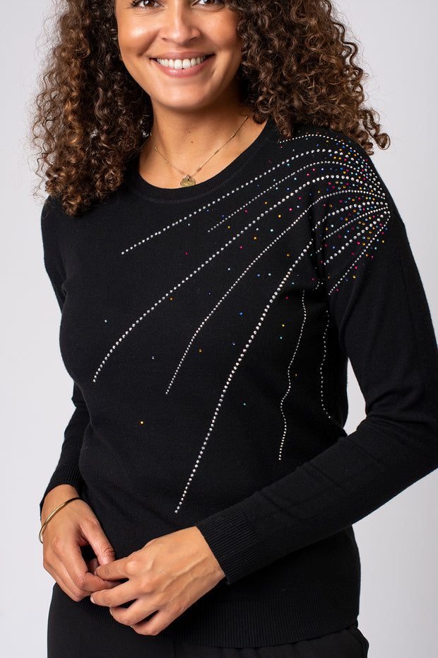Multi Sparkle Stud Burst Jumper