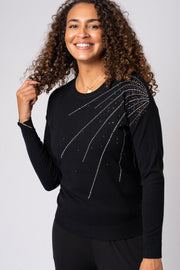 Multi Sparkle Stud Burst Jumper