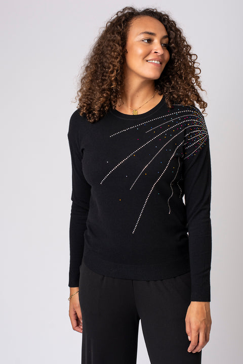 Multi Sparkle Stud Burst Jumper