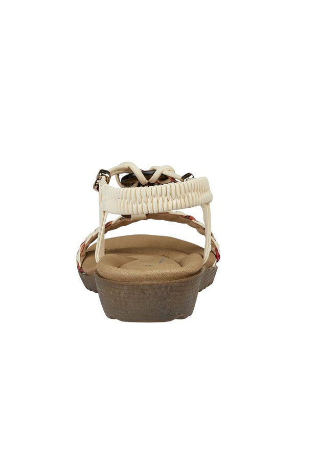 Multi Weave Strap Sandal