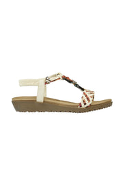 Multi Weave Strap Sandal