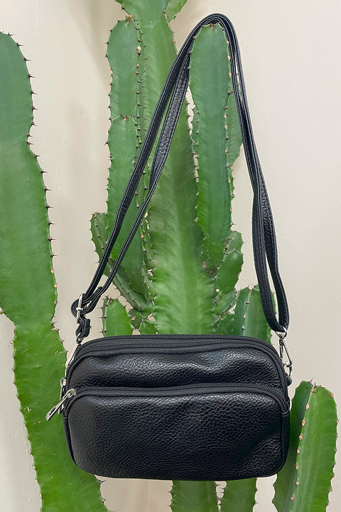 Multi Pocket Small Across Body Bag – The Stock Shop