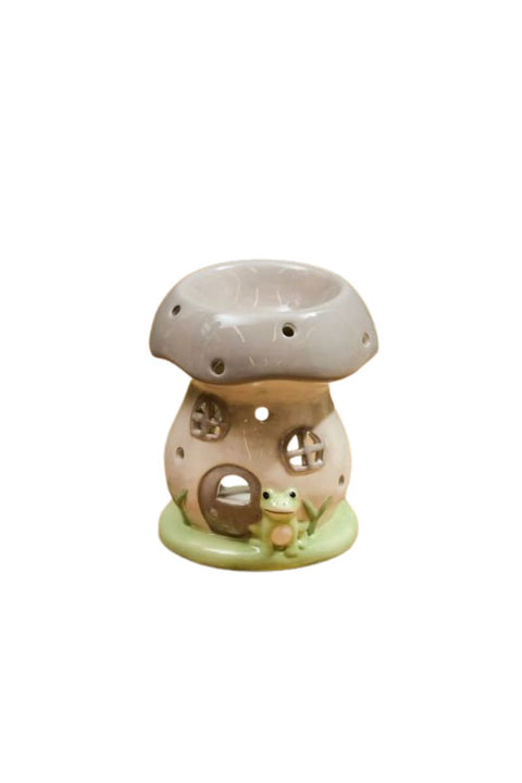 Mushroom House Ceramic Wax Melt Burner