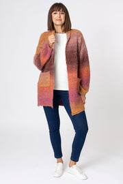 Ombre Bell Sleeve Cardigan