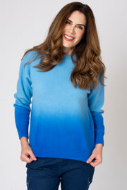 Ombre Crew Neck Jumper