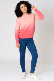 Ombre Crew Neck Jumper