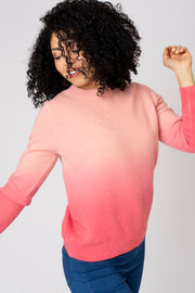 Ombre Crew Neck Jumper