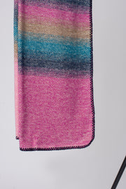 Ombre Lurex Blanket Stitch Scarf
