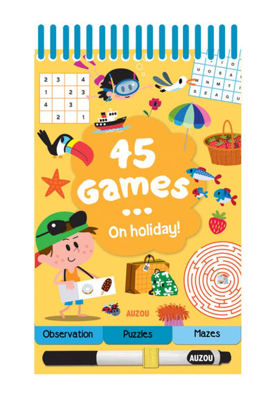 On Holiday 25 Games Book