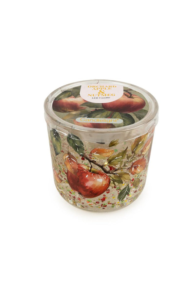 Orchard Apple & Nutmeg LED Candle