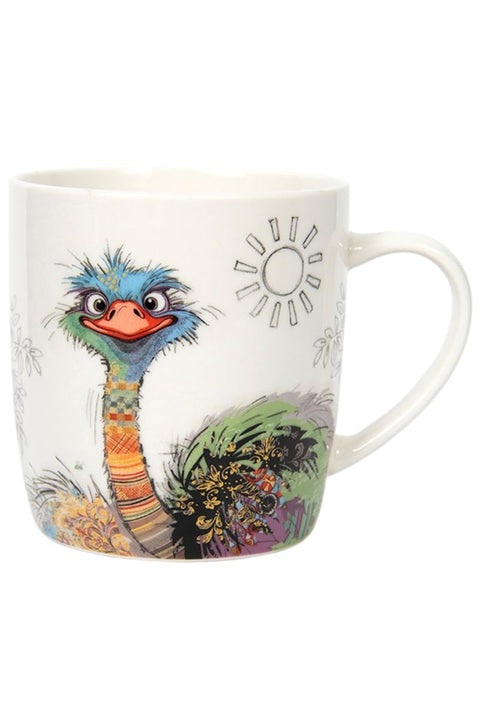 Oscar Ostrich Bug Art Mug
