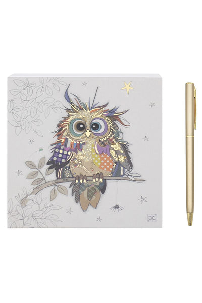 Otto Owl Bug Art Memo Block