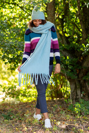 Plain Tassel Soft Touch Scarf