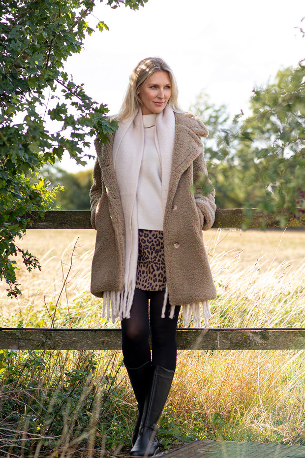 Plain Tassel Soft Touch Scarf