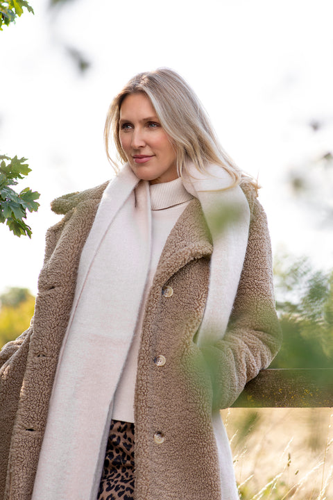 Plain Tassel Soft Touch Scarf