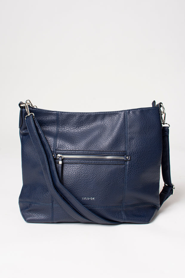 Pocket Front Slouchy Bag