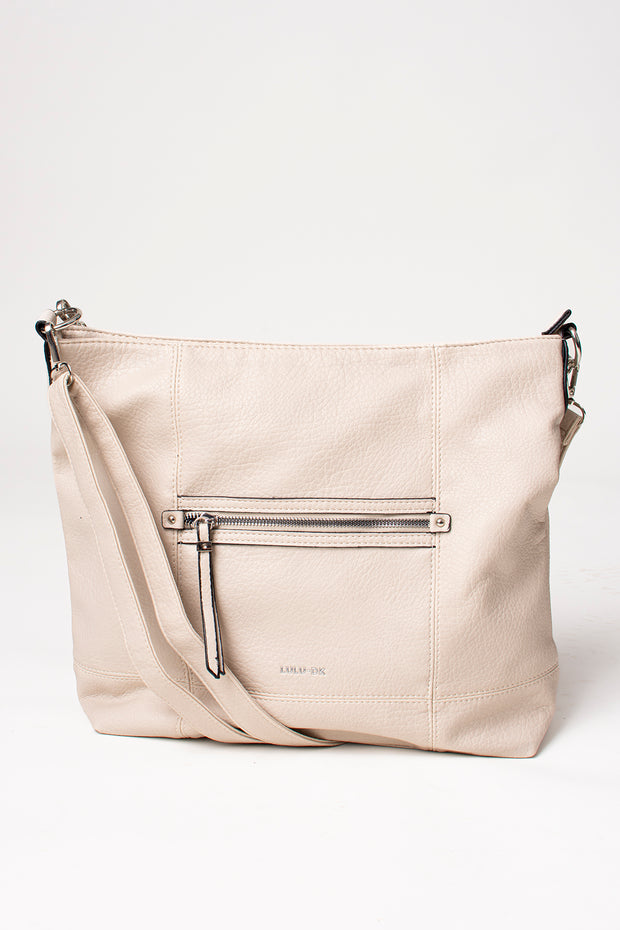 Pocket Front Slouchy Bag