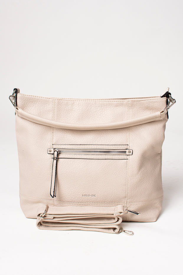 Pocket Front Slouchy Bag