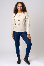 Pudding & Bow Christmas Jumper