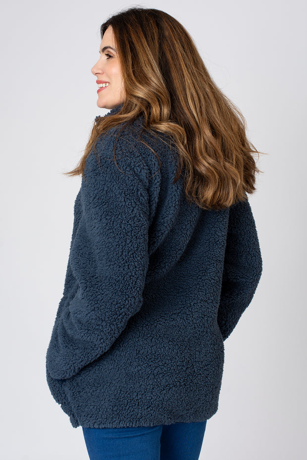 Quarter Zip Sherpa Fleece