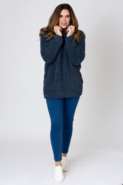 Quarter Zip Sherpa Fleece