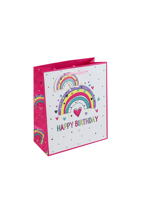 Medium birthday rainbow bag