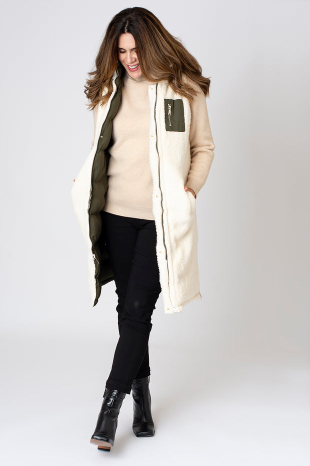 Sherpa Lined Padded Gilet